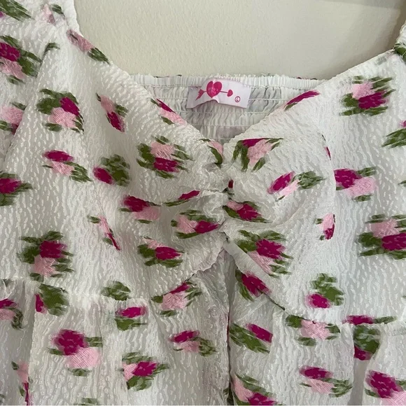 💥SOLD💥BuddyLove Blakely Peplum Short Sleeve Top - Calla Lily - Picture 10 of 13